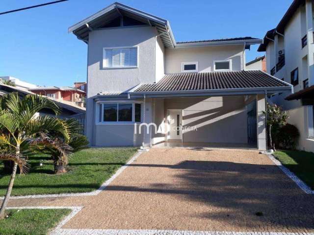 Casa com 3 dormitórios à venda, 212 m² por R$ 1.696.000,00 - Condomínio Residencial Terras do Caribe - Valinhos/SP