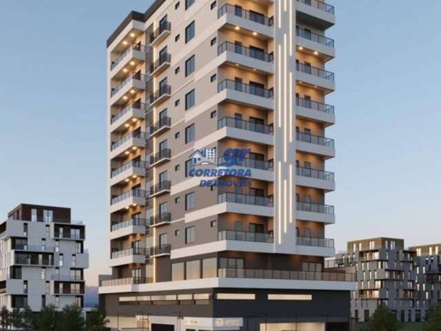 Apartamento em construção com 2 suítes à venda, 77 m² por R$ 699.000 - Gravatá - Navegantes/SC