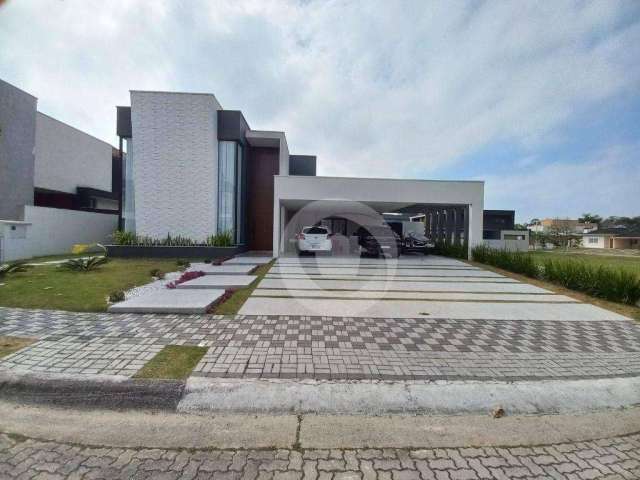 Casa com 5 dormitórios à venda, 400 m² por R$ 4.000.000,00 - Condomínio Reserva do Paratehy - São José dos Campos/SP