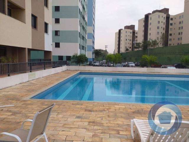 Apartamento com 3 dormitórios para alugar, 62 m² por R$ 2.500,54/mês - Jardim América - São José dos Campos/SP