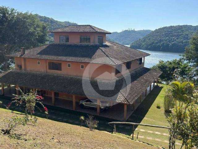 Chácara com 7 dormitórios à venda, 24000 m² por R$ 2.200.000 - Cedro - Paraibuna/SP