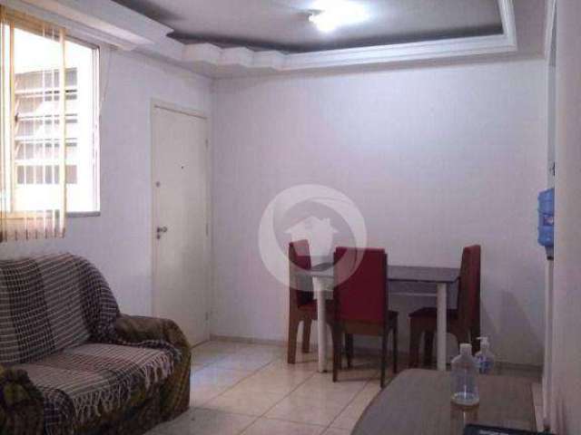 Apartamento com 3 dormitórios à venda, 58 m² por R$ 350.000 - Floradas de São José - São José dos Campos/SP