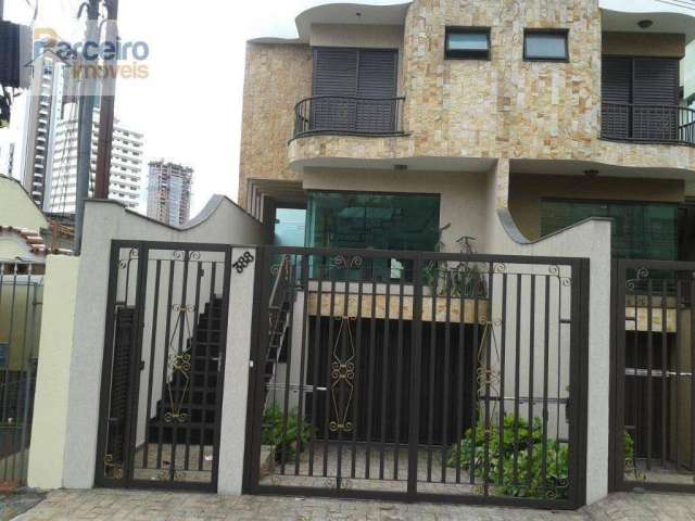 Sobrado com 3 dormitórios para alugar, 233 m² por R$ 6.000/mês - Anália Franco - São Paulo/SP