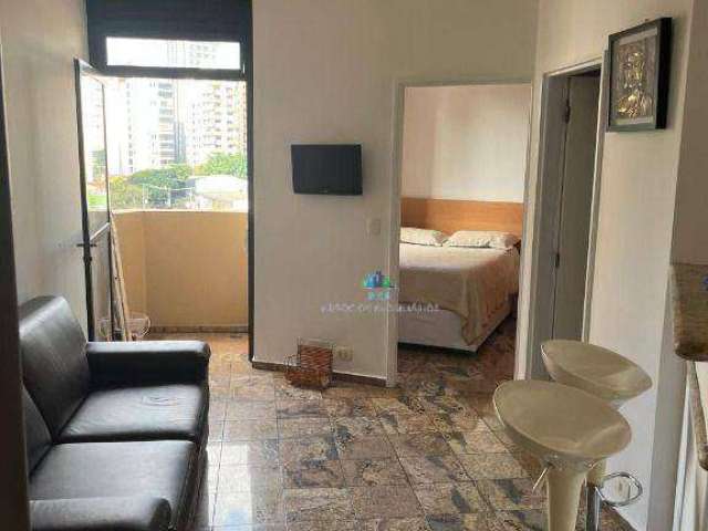 Apartamento com 1 dormitório à venda, 33 m² por R$ 429.000,00 - Moema - São Paulo/SP