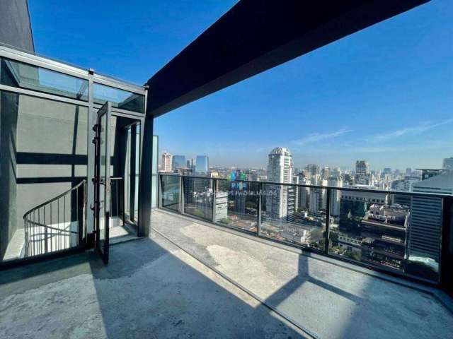 Cobertura com 1 dormitório à venda, 77 m² por R$ 2.250.000,00 - Vila Olímpia - São Paulo/SP