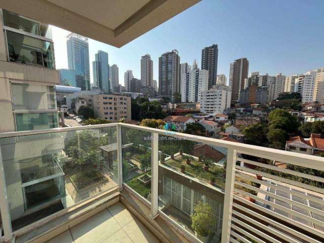 Apartamento com 1 dormitório para alugar, 43 m² por R$ 4.468/mês - Paraíso - São Paulo/SP