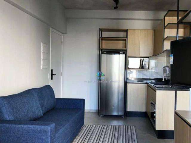 Apartamento com 1 dormitório para alugar, 37 m² por R$ 5.337,00/mês - Vila Madalena - São Paulo/SP