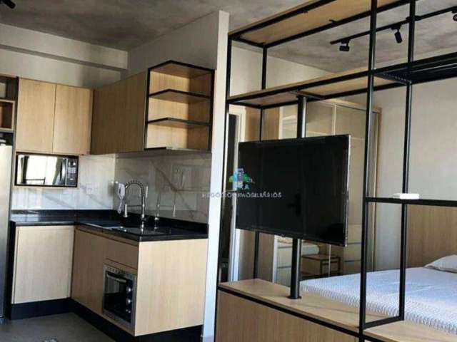 Apartamento com 1 dormitório para alugar, 37 m² por R$ 5.337,00/mês - Vila Madalena - São Paulo/SP