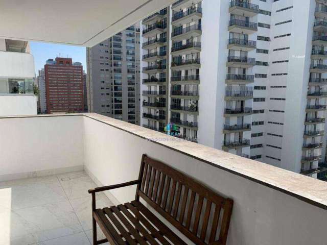 Apartamento com 4 dormitórios, 161 m² - venda por R$ 2.200.000 ou aluguel por R$ 13.993/mês - Moema - São Paulo/SP