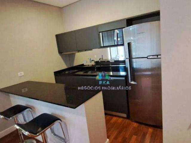 Apartamento com 1 dormitório para alugar, 62 m² por R$ 14.250/mês - Vila Olímpia - São Paulo/SP