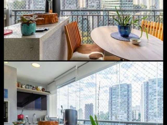 Apartamento com 1 quarto à venda na Rua Doutor Luiz Migliano, 1870, Jardim Caboré, São Paulo, 130 m2 por R$ 1.250.000