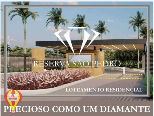 Lançamento Lotes Reserva São Pedro Residencial