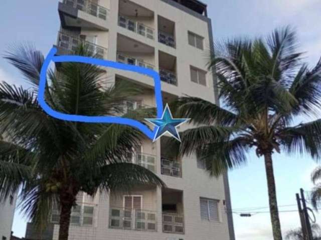 Apartamento com 2 dormitórios à venda, 60 m² por R$ 280.000,00 - Caiçara - Praia Grande/SP