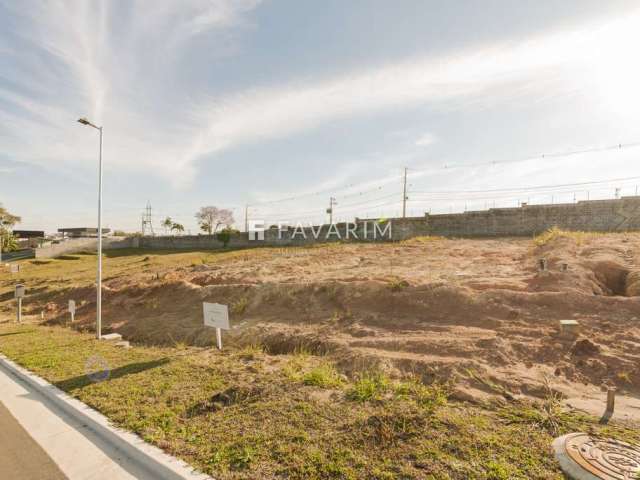 Terreno em condomínio fechado à venda na Rua da Pedreira, Campo Pequeno, Colombo por R$ 650.000