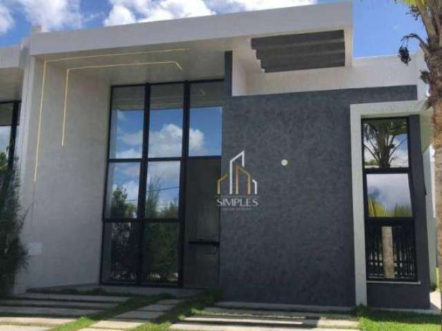 Casa com 3 dormitórios à venda, 110 m² por R$ 520.000,00 - Parque Havaí - Eusébio/CE