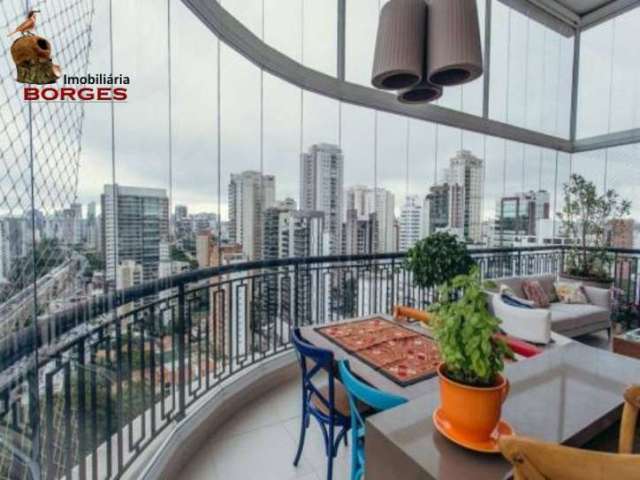 Apartamento área nobre do campo belo - 3 suítes, 3 vagas!!