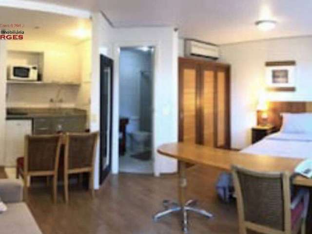 Moderno flat com 1 suíte, mobiliado, 1 vaga , serviços de hotelaria