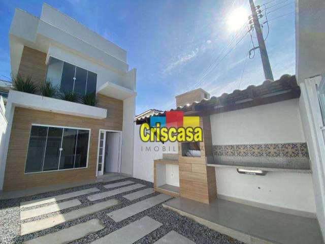 Casa DUPLEX com 4 dormitórios à venda, 130 m² por R$ 560.000 - Costazul - Rio das Ostras/RJ