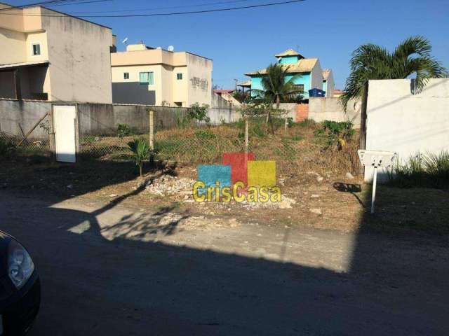 Terreno à venda, 450 m² por R$ 150.000,00 - Serramar - Rio das Ostras/RJ