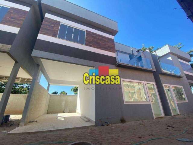 Casa com 2 dormitórios à venda, 73 m² por R$ 280.000,00 - Village Rio das Ostras - Rio das Ostras/RJ