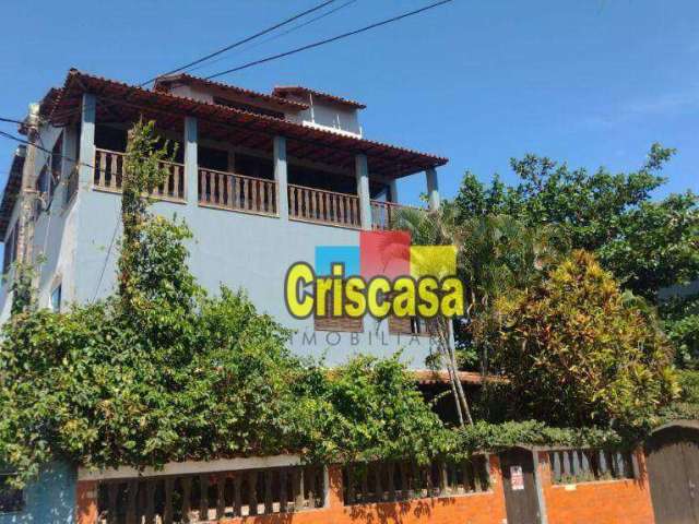 Casa com 6 dormitórios, 600 m² - venda por R$ 1.600.000,00 ou aluguel por R$ 6.000,00/mês - Costazul - Rio das Ostras/RJ