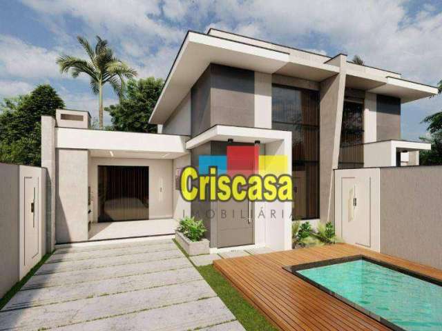 Casa com 3 dormitórios à venda, 105 m² por R$ 950.000 - Ouro Verde - Rio das Ostras/RJ