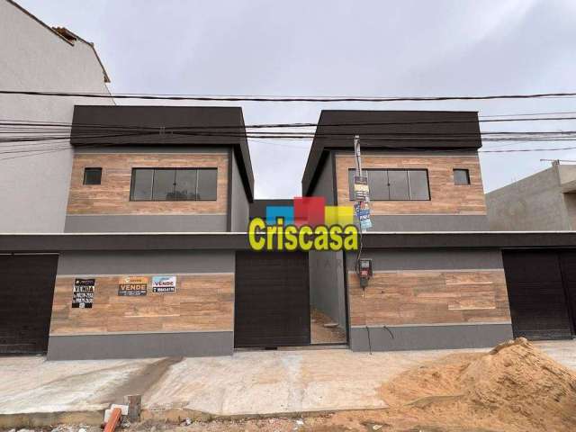 Casa com 2 dormitórios à venda, 92 m² por R$ 340.000,00 - Village Rio das Ostras - Rio das Ostras/RJ