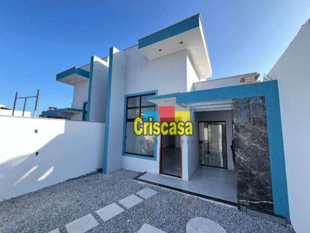 Casa com 3 dormitórios à venda, 95 m² por R$ 670.000,00 - Recreio - Rio das Ostras/RJ