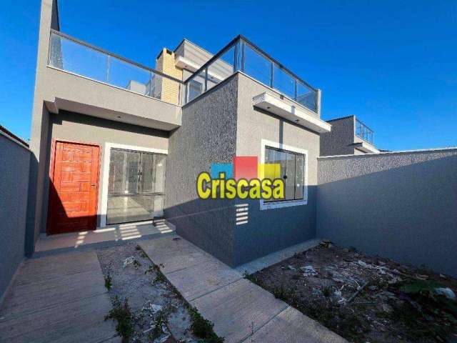 Casa com 3 dormitórios à venda, 72 m² por R$ 430.000,00 - Village Rio das Ostras - Rio das Ostras/RJ