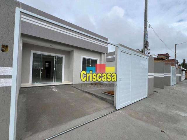 Casa com 2 dormitórios à venda, 64 m² por R$ 260.000,00 - Cidade Praiana - Rio das Ostras/RJ