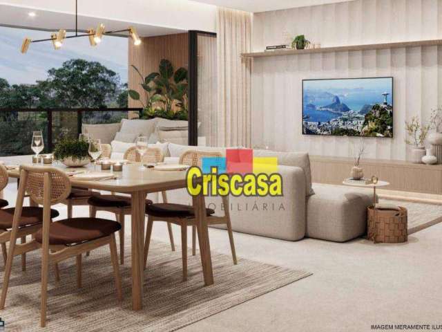 Apartamento com 3 dormitórios à venda, 147 m² por R$ 680.000,00 - Costazul - Rio das Ostras/RJ