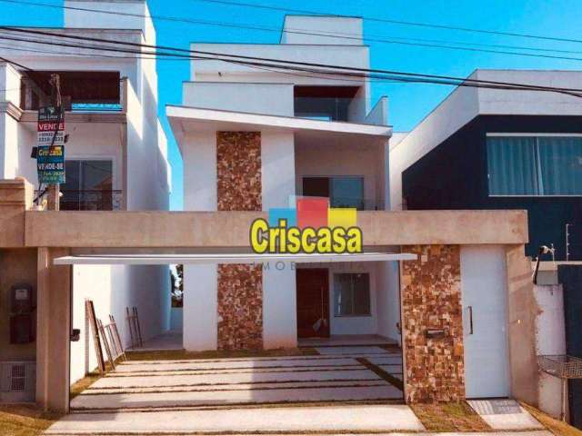 Casa com 4 dormitórios à venda, 210 m² por R$ 1.200.000,00 - Colinas - Rio das Ostras/RJ