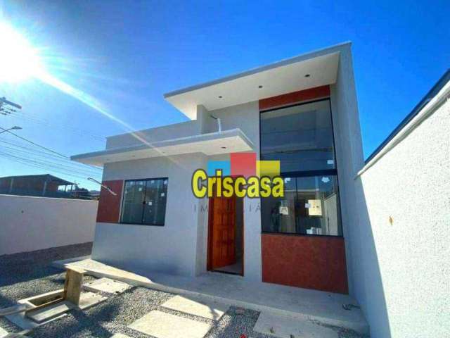 Casa com 2 dormitórios à venda, 64 m² por R$ 320.000,00 - Chácara Mariléa - Rio das Ostras/RJ