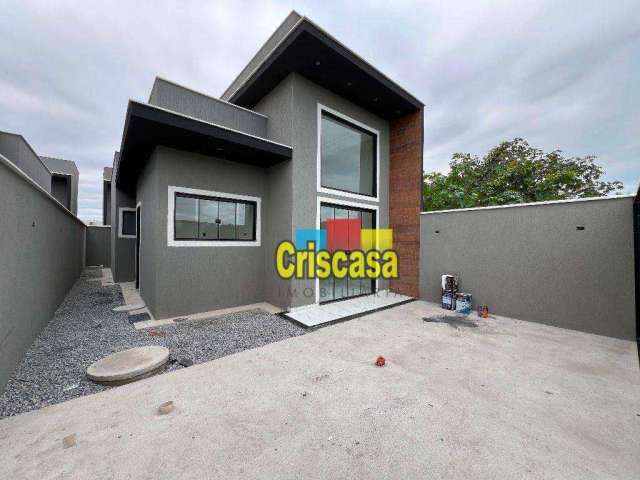 Casa com 2 dormitórios à venda, 55 m² por R$ 290.000,00 - Enseada das Gaivotas - Rio das Ostras/RJ