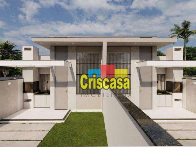 Casa com 2 dormitórios à venda, 55 m² por R$ 280.000,00 - Enseada das Gaivotas - Rio das Ostras/RJ