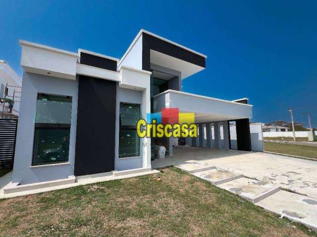 Casa com 3 dormitórios à venda, 150 m² por R$ 1.100.000,00 - Extensão do Bosque - Rio das Ostras/RJ