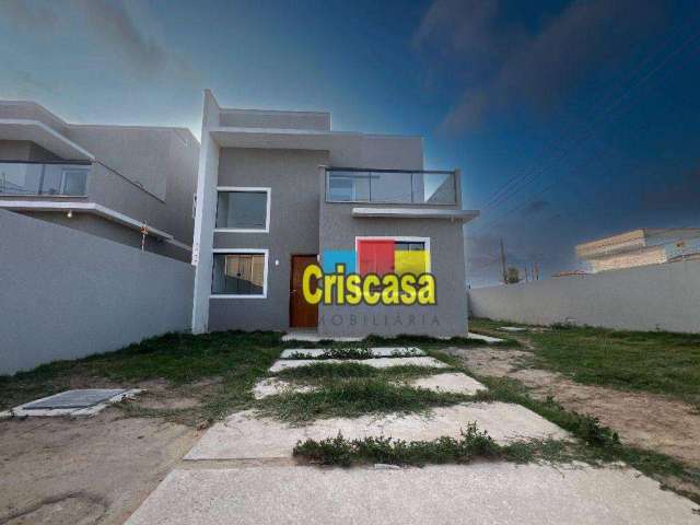 Casa com 3 dormitórios à venda, 90 m² por R$ 550.000,00 - Village Rio das Ostras - Rio das Ostras/RJ