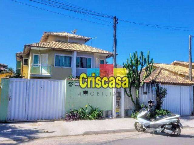 Casa com 3 dormitórios à venda, 115 m² por R$ 650.000,00 - Jardim Bela Vista - Rio das Ostras/RJ