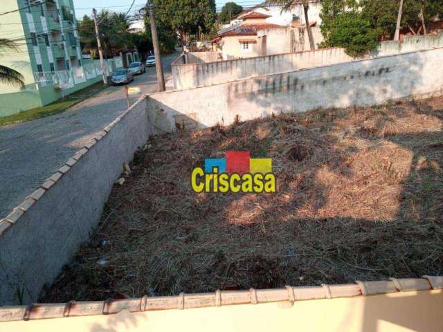 Terreno à venda, 192 m² por R$ 90.000,00 - Casa Grande - Rio das Ostras/RJ