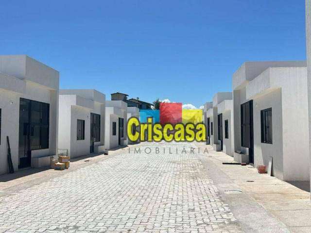 Casa com 2 dormitórios à venda, 60 m² por R$ 250.000,00 - Jardim Marileia - Rio das Ostras/RJ