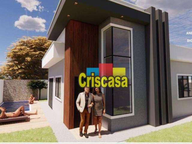 Casa com 3 dormitórios à venda, 82 m² por R$ 450.000,00 - Enseada das Gaivotas - Rio das Ostras/RJ