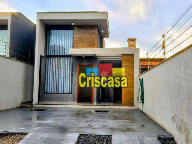 Casa com 3 dormitórios à venda, 95 m² por R$ 470.000,00 - Cidade Praiana - Rio das Ostras/RJ