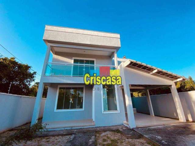 Casa com 5 dormitórios, 279 m² - venda por R$ 1.250.000,00 ou aluguel por R$ 5.000,00/mês - Jardim Bela Vista - Rio das Ostras/RJ