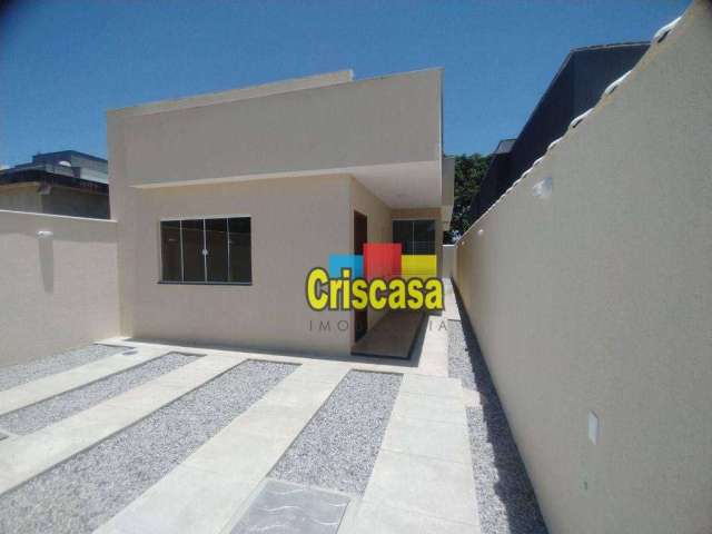 Casa com 3 dormitórios à venda, 84 m² por R$ 420.000,00 - Chácara Mariléa - Rio das Ostras/RJ