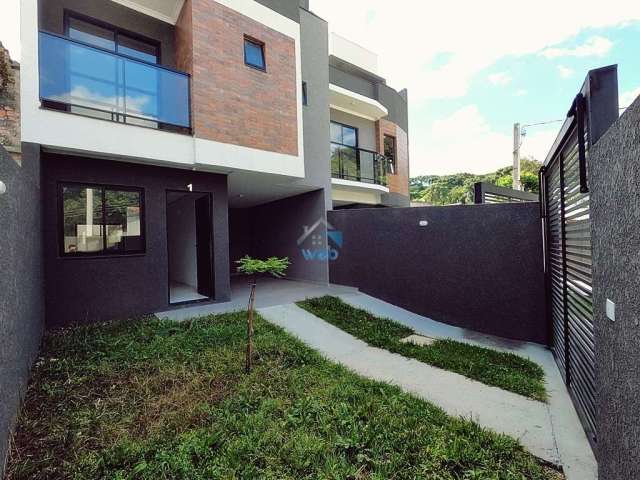 Casa em condomínio fechado com 3 quartos à venda na Rua Cocos, 183, Uberaba, Curitiba por R$ 688.000