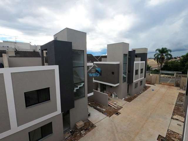 Casa em condomínio fechado com 3 quartos à venda na Rua Rodolfo Bernardelli, 568, Uberaba, Curitiba por R$ 639.000