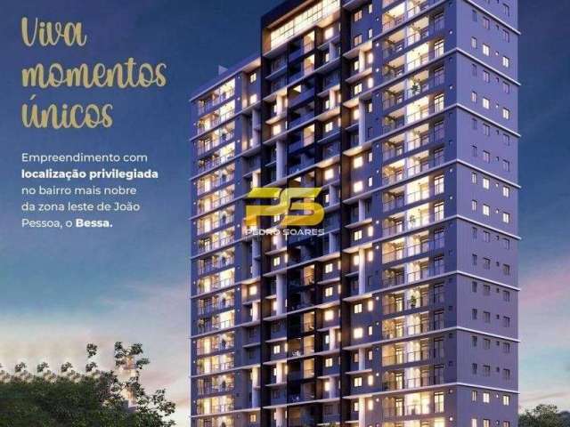 Apartamentos de 55m² até 160m² no Bessa 2 a 3 quartos, a venda a partir de R$375.991,20 até R$1.359.031,44.