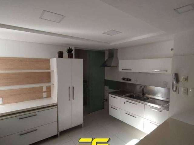 Apartamento Com 3 Dormitórios para locação, 160 M² Por R$ 4.300,00 - Cabo Branco - João Pessoa/pb