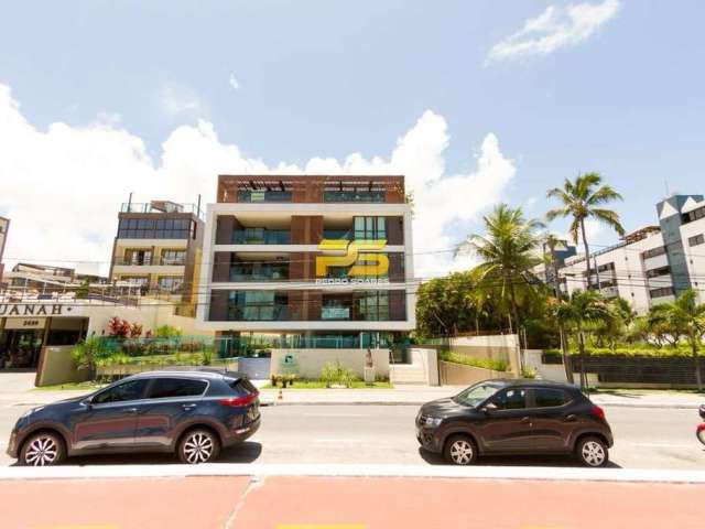 Apartamento alto padrão a venda na beira mar do cabo branco em joão pessoa, pb