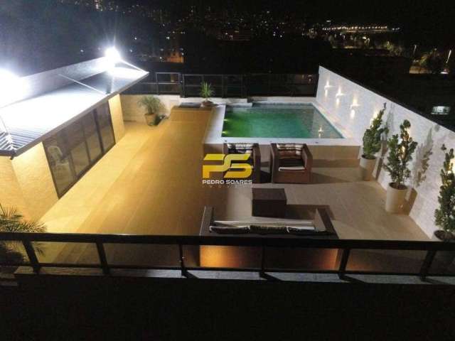 Cobertura duplex com 4 quartos à Venda, Cabo Branco - João Pessoa